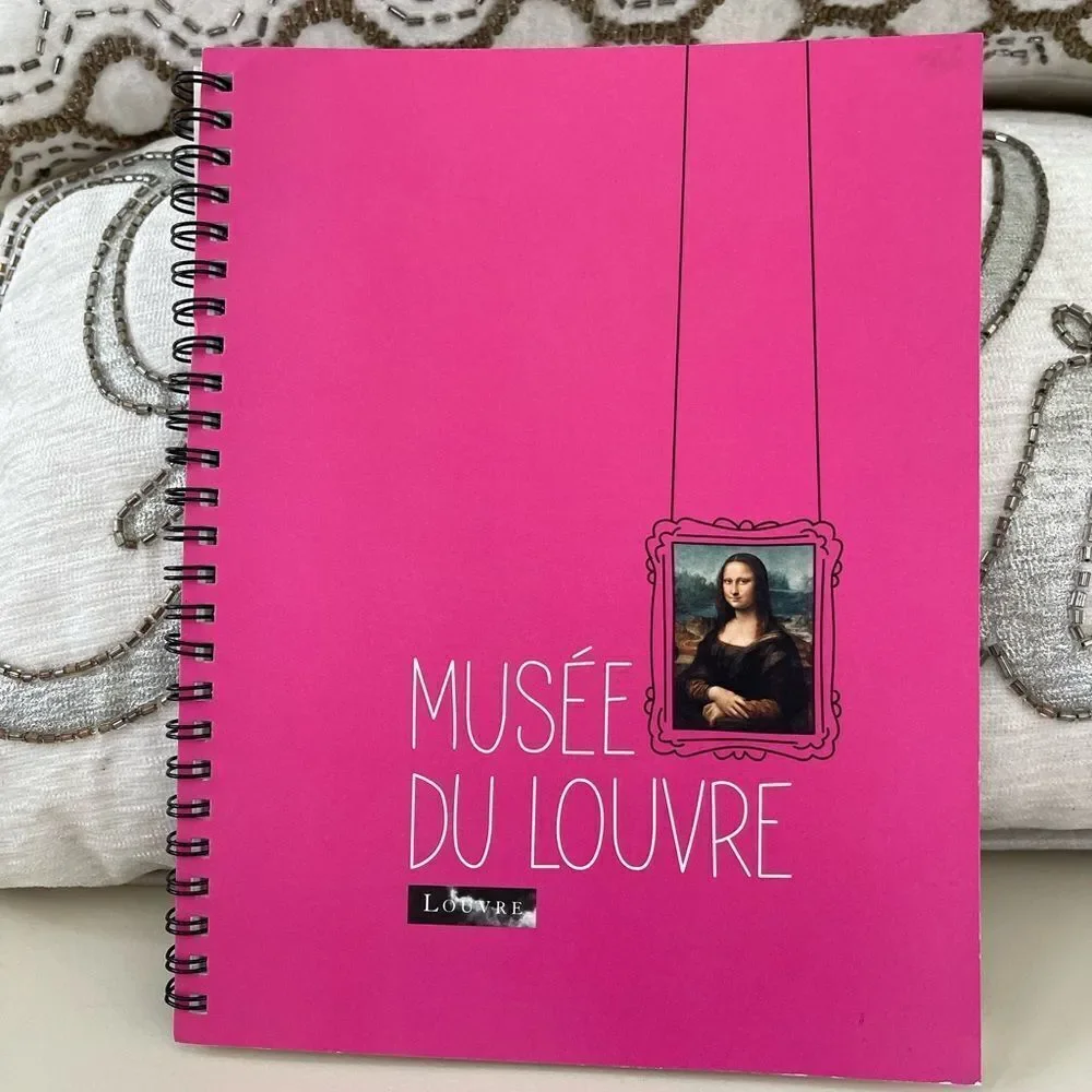 Leonardo da Vinci Spiral Notebook - Picture Rail Mona Lisa